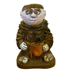 Vintage Friar Tuck Figurine with Mug